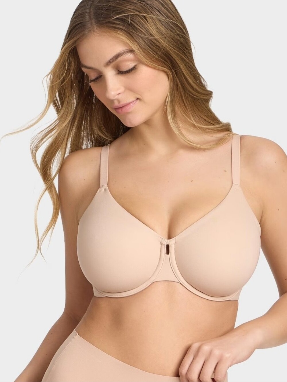 Bare Necessities The Absolute Minimizer Women's Underwire Bra Size 38DDD Beige
